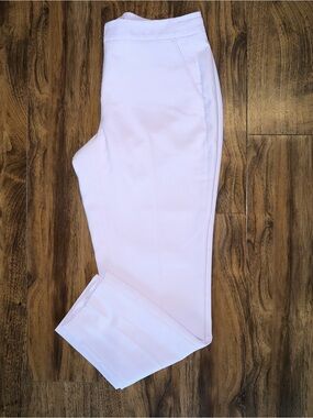 WHBM Lavender Cropped Taper Ankle Pants
